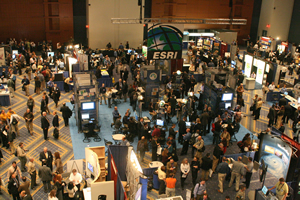 photo of exhibit hall
