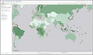 Esri released the light gray canvas map this fall.