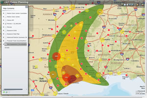 wind speed on a map