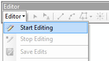 The Editor toolbar