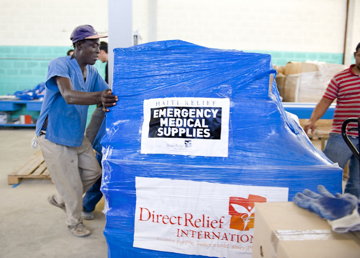 Direct Relief provides medical supplies around the world with solutions from Esri and SAP.