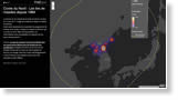 North Korea's Missile Tests Mapped